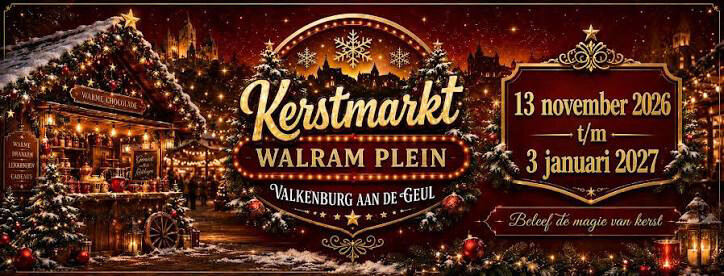 Kerstmarkt Valkenburg Walramplein